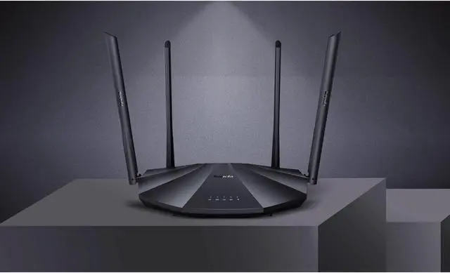 Alt view image 11 of 13 - Tenda Network AC19 AC2100 Dual Band Gigabit WiFi Router 5GHz 24GHz