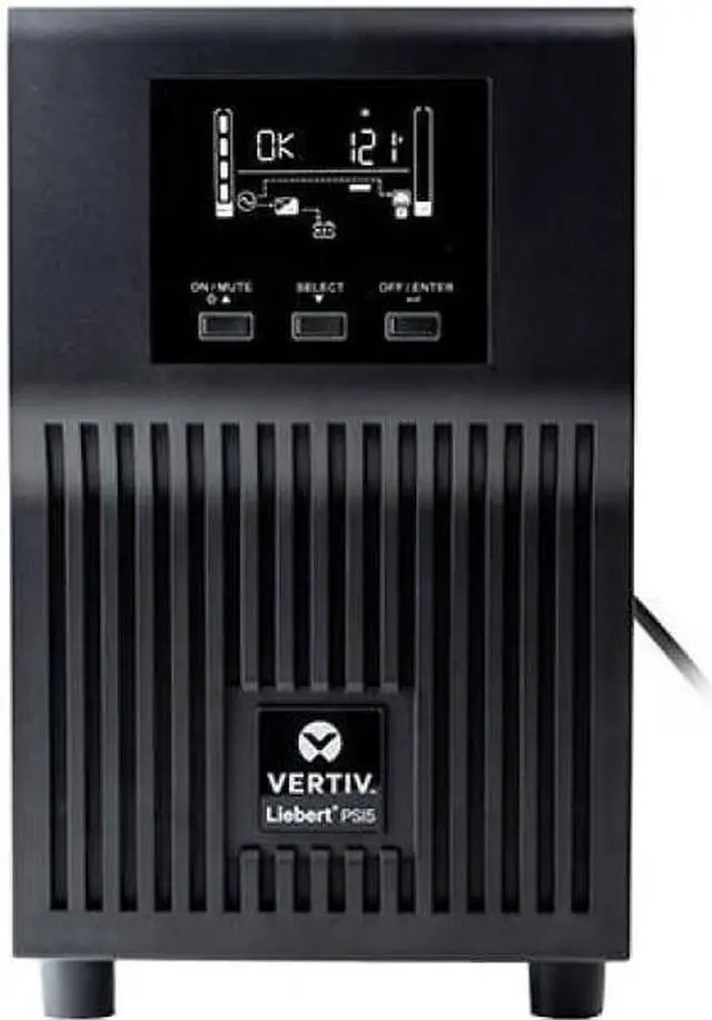 Alt view image 8 of 15 - Liebert PSI5 UPS - 1440 VA 1350W 120V Line Interactive AVR Mini Tower UPS, 0.9 Power Factor (PSI5-1500MT120)