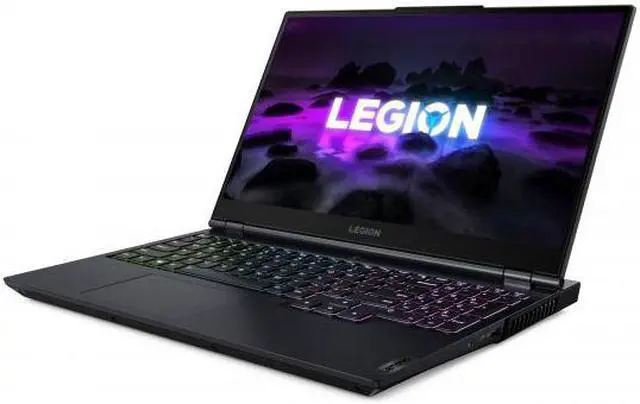 Alt view image 2 of 12 - Lenovo Legion 5 15.6" 165Hz Gaming Laptop AMD Ryzen 7-5800H 16GB RAM 512GB SSD RTX 3060 6GB GDDR6 Phantom Blue
