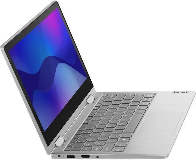 Alt view image 3 of 20 - Lenovo IdeaPad Flex 3 11ADA05 AMD Athlon Silver 3050e 4GB Memory 128 GB PCIe SSD AMD Radeon Graphics 11.6" 10-point Multi-touch 1920 x 1080 Convertible 2-in-1 Laptop Windows 10 in S mode 82G4002MUS