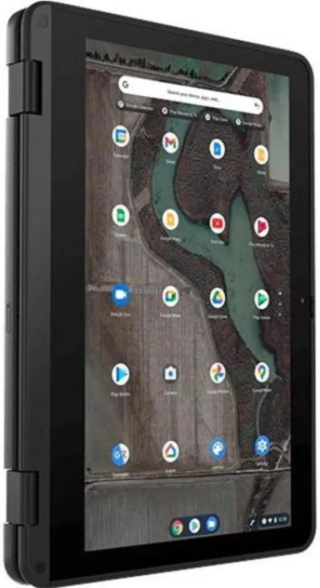 Alt view image 2 of 20 - Lenovo 500e Chromebook Gen 3 82JB0002US 11.6" Touchscreen 2 in 1 Chromebook - HD - 1366 x 768 - Intel Celeron N5100 Quad-core (4 Core) 1.10 GHz - 8 GB RAM - 64 GB Flash Memory - Gray - Chrome OS
