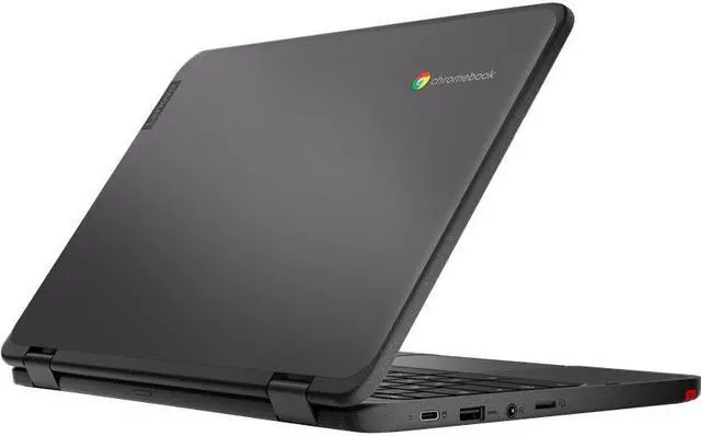 Alt view image 5 of 20 - Lenovo 500e Chromebook Gen 3 82JB0002US 11.6" Touchscreen 2 in 1 Chromebook - HD - 1366 x 768 - Intel Celeron N5100 Quad-core (4 Core) 1.10 GHz - 8 GB RAM - 64 GB Flash Memory - Gray - Chrome OS