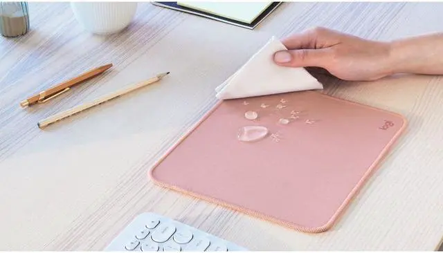 Alt view image 5 of 20 - Logitech Mouse Pad - Dark Rose