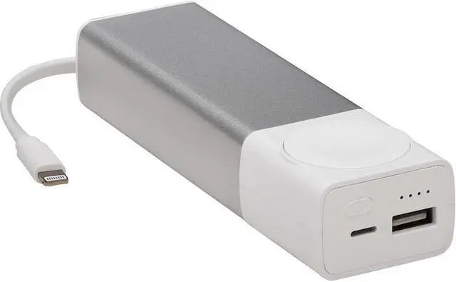 Alt view image 8 of 11 - Tripp Lite USB-A Magnetic Apple Watch Charger 5200mAh Power Bank UPB05K2APL
