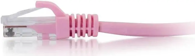 Alt view image 6 of 7 - C2G 50861 7 ft. Cat6a Snagless Unshielded (UTP) Ethernet Network Patch Cable - Pink