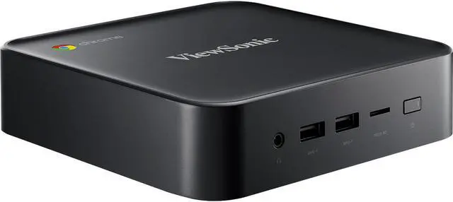 Alt view image 3 of 16 - Viewsonic NMP760 Chromebox - Intel Celeron 5205U Dual-core (2 Core) 1.90 GHz - 8 GB RAM DDR4 SDRAM - 64 GB Flash Memory Capacity - Intel Chip - Chrome OS - Intel UHD Graphics DDR4 SDRAM - IEEE 802.11a