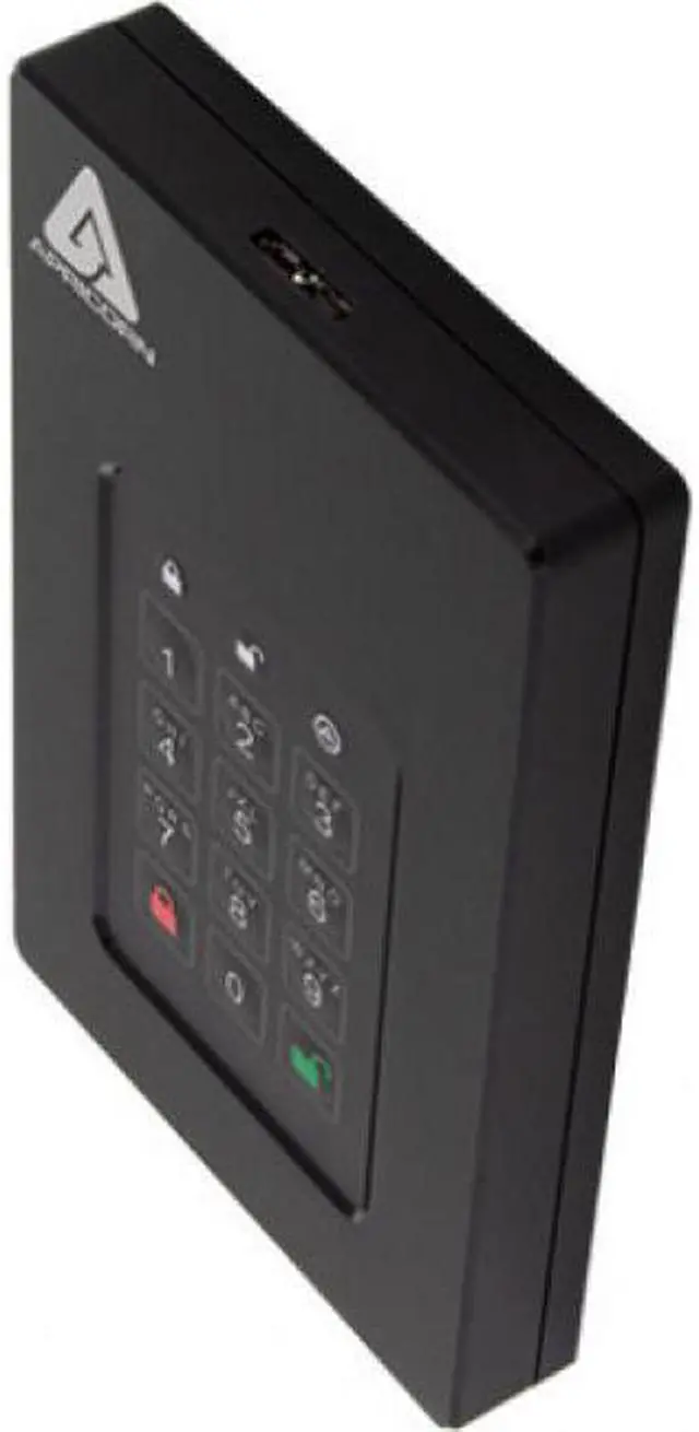 Alt view image 17 of 20 - Apricorn Aegis Fortress 5 TB Hard Drive External USB 3.0 AFL35TB