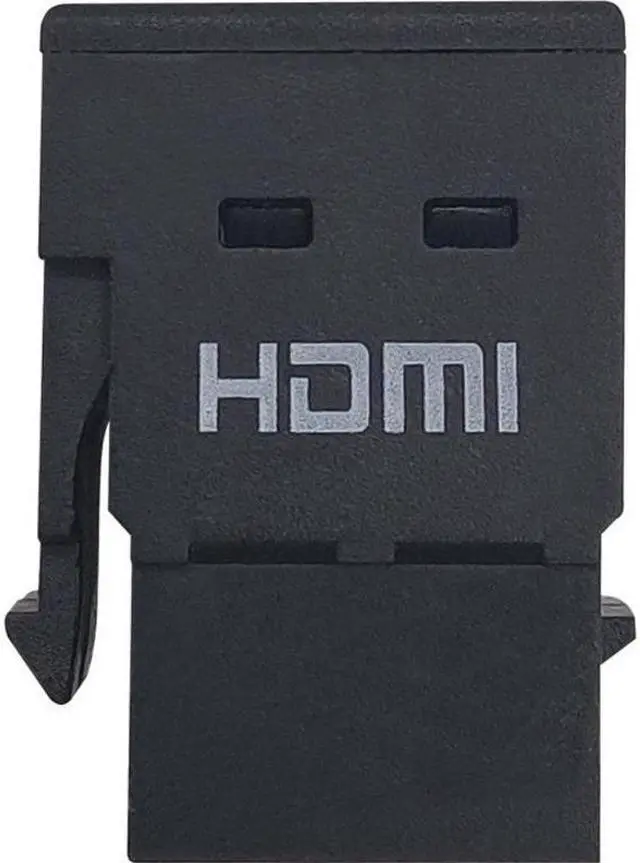 Alt view image 2 of 16 - Tripp Lite HDMI Keystone Panel Mount Coupler (F/F), 8k Video @ 60Hz (4:4:4), HDCP 2.2, Black (P164-000-KPBK8K)