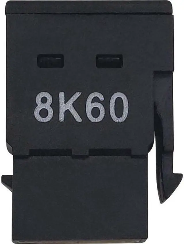 Alt view image 3 of 16 - Tripp Lite HDMI Keystone Panel Mount Coupler (F/F), 8k Video @ 60Hz (4:4:4), HDCP 2.2, Black (P164-000-KPBK8K)