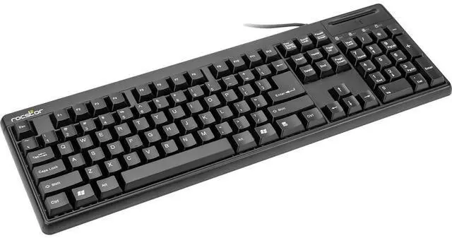 Alt view image 4 of 19 - Rocstor KS20T Keyboard with Smartcard Reader