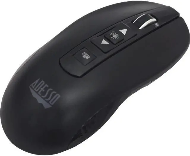 Alt view image 3 of 20 - Adesso iMouse P20 Wireless Multifunctional Presenter Mouse