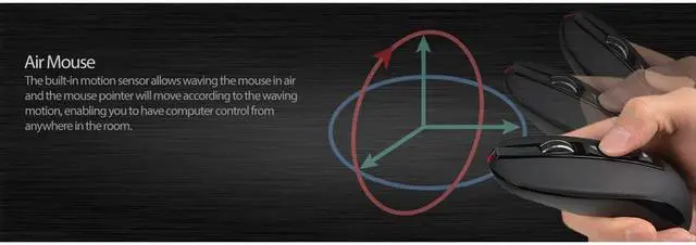 Alt view image 4 of 20 - Adesso iMouse P20 Wireless Multifunctional Presenter Mouse