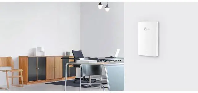 Alt view image 4 of 20 - TP-Link Omada EAP615-Wall Dual Band 802.11ax 1.76 Gbit-s Wireless Access Point - Indoor