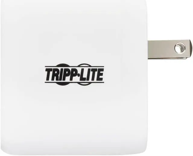 Alt view image 3 of 11 - Tripp Lite Compact USB-C Wall Charger - GaN Technology, 65W PD Charging, White