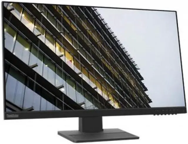 Alt view image 3 of 20 - Lenovo ThinkVision 23.8 inch Monitor with IPS Panel - E24-28