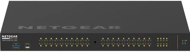 Alt view image 2 of 10 - NETGEAR 40x1G PoE+ 480W and 8xSFP Managed Switch | AV Line M4250-40G8F-PoE+, GSM4248P