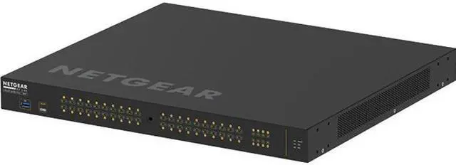 Alt view image 5 of 10 - NETGEAR 40x1G PoE+ 480W and 8xSFP Managed Switch | AV Line M4250-40G8F-PoE+, GSM4248P