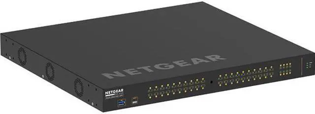 Alt view image 6 of 10 - NETGEAR 40x1G PoE+ 480W and 8xSFP Managed Switch | AV Line M4250-40G8F-PoE+, GSM4248P