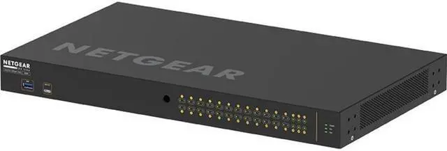 Alt view image 5 of 9 - NETGEAR 24x1G PoE+ 300W 2x1G and 4xSFP Managed Switch | AV Line M4250-26G4F-PoE+, GSM4230P