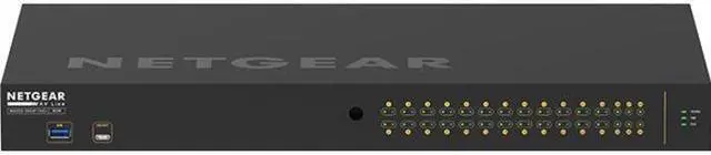 Alt view image 6 of 9 - NETGEAR 24x1G PoE+ 300W 2x1G and 4xSFP Managed Switch | AV Line M4250-26G4F-PoE+, GSM4230P