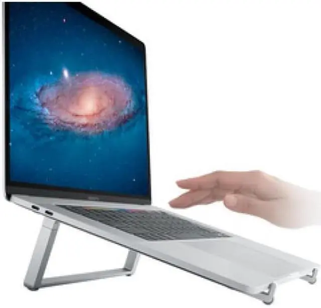 Alt view image 13 of 16 - Rain Design 10083 mBar Pro Foldable Laptop Stand - Space Grey