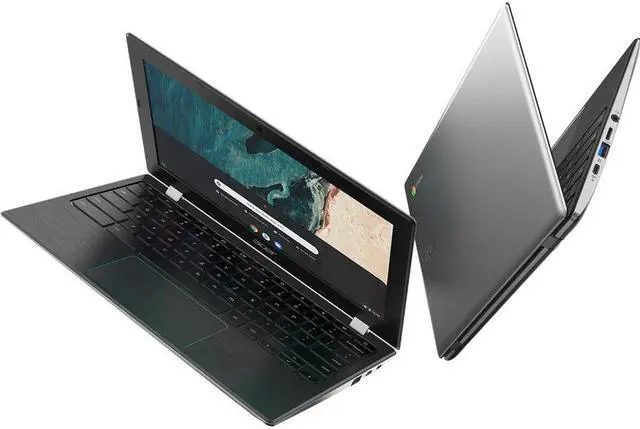 Alt view image 9 of 12 - Acer Chromebook 311 C733 C733-C736 11.6" Chromebook - HD - 1366 x 768 - Intel Celeron N4020 Dual-core (2 Core) 1.10 GHz - 4 GB RAM - 32 GB Flash Memory