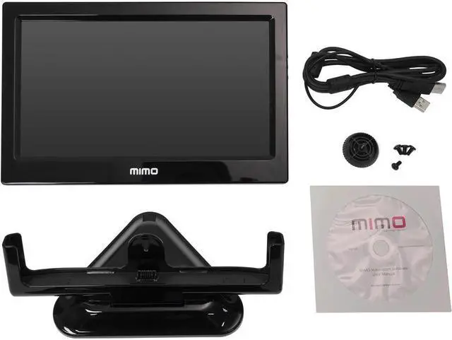 Alt view image 5 of 8 - Mimo Monitors UM-1000 Mimo Monitors Magic Monster 10.1" LCD Touchscreen Monitor - 16 ms - Resistive - Multi-touch Screen - 1024 x 600 - WSVGA - 300:1 - 200 Nit - USB - 1 Year