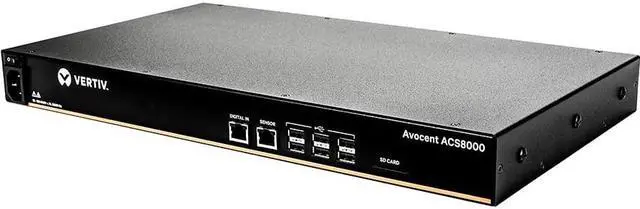 Alt view image 4 of 6 - VERTIV-A-CYCLADES ACS8048SAC-400 48PORT ACS 8000 CONSOLE SVR W/