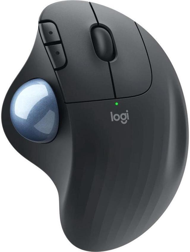 Main image of Logitech ERGO M575 Wireless Trackball Mouse - Easy thumb control, precision and smooth tracking, ergonomic comfort design, for Windows, PC and Mac with Bluetooth and USB capabilities - Graphite