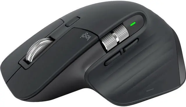 Alt view image 2 of 17 - Logitech MX Master 3 for Business, Wireless Mouse, Logi Bolt Technology, Bluetooth, MagSpeed Scrolling, Ergonomic, Rechargeable, Globally Certified, PC/Mac/Linux - Graphite
