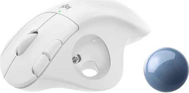 Alt view image 7 of 18 - Logitech Ergo M575 Business Mouse - Off White