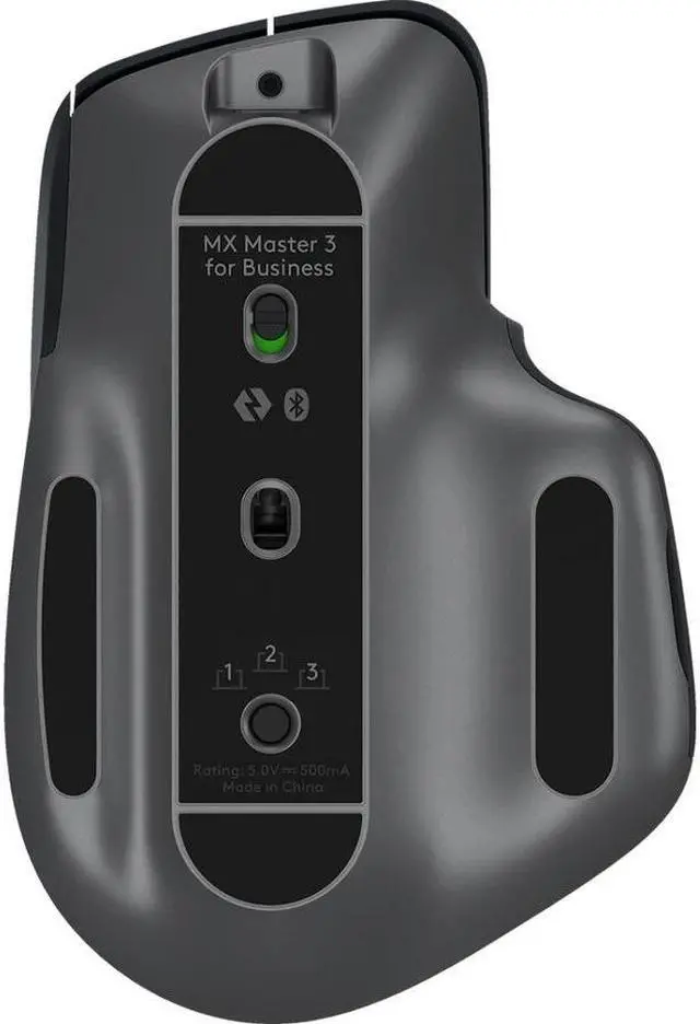 Alt view image 6 of 17 - Logitech MX Master 3 for Business, Wireless Mouse, Logi Bolt Technology, Bluetooth, MagSpeed Scrolling, Ergonomic, Rechargeable, Globally Certified, PC/Mac/Linux - Graphite