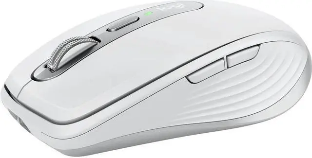Alt view image 6 of 20 - Logitech MX Anywhere 3 for Business – Wireless Mouse, Compact, Ultrafast, Any Surface Tracking, Rechargeable, Logi Bolt Technology, Bluetooth, Windows/Mac/iPad OS - Pale Gray