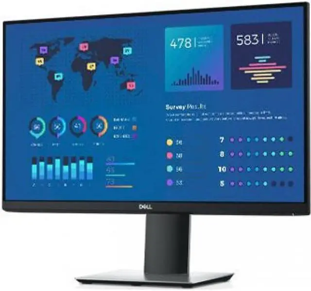 Alt view image 7 of 16 - dell p2421dc 24" wqhd led lcd monitor