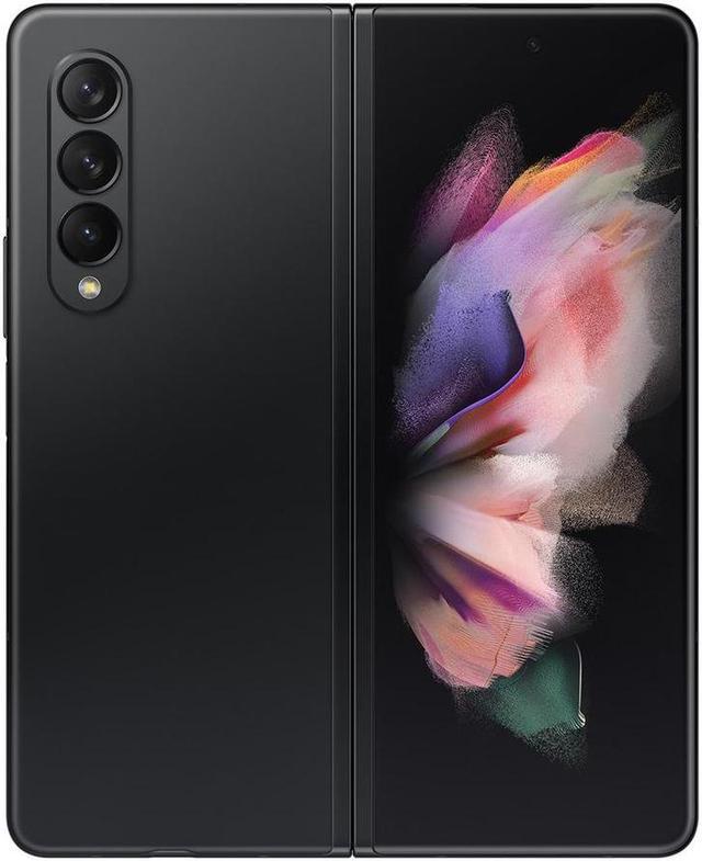 Alt view image 10 of 13 - SAMSUNG Galaxy Z Fold 3 5G Factory Unlocked Android Cell Phone US Version Smartphone Tablet 2-in-1 Foldable Dual Screen Under Display Camera 512GB Storage, Phantom Black