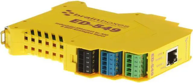 Alt view image 5 of 15 - Brainboxes Ethernet to Analogue 8 Inputs