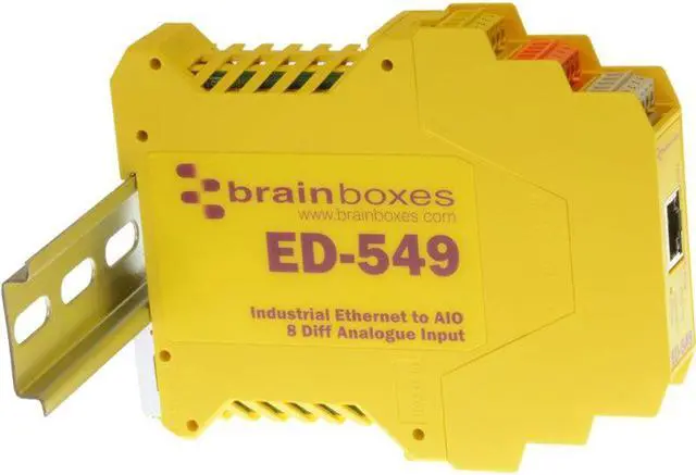 Alt view image 7 of 15 - Brainboxes Ethernet to Analogue 8 Inputs