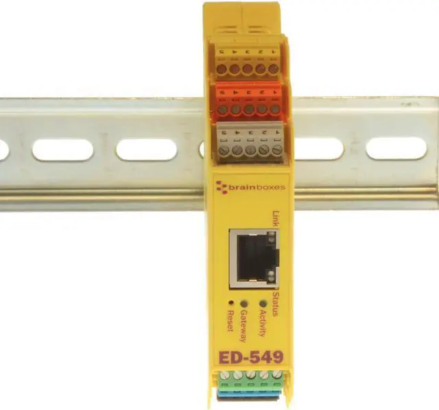 Alt view image 8 of 15 - Brainboxes Ethernet to Analogue 8 Inputs
