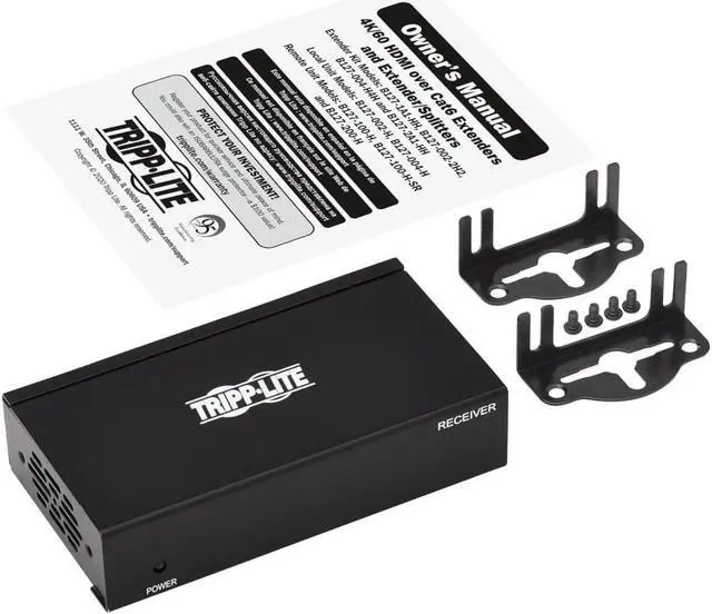 Alt view image 7 of 15 - Tripp Lite Hdmi Over Cat6 Active Remote Receiver Video Audio Poc 4K @ 60Hz
