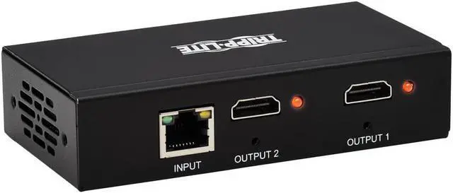 Alt view image 9 of 15 - Tripp Lite Hdmi Over Cat6 Active Remote Receiver Video Audio Poc 4K @ 60Hz