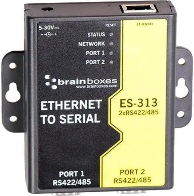 Alt view image 6 of 10 - Brainboxes ES-313 serial server
