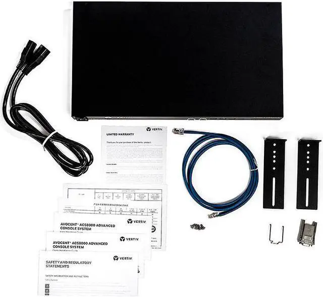 Alt view image 4 of 8 - Avocent ACS8008SAC-400 Acs Advanced Console Server - Console Server - 8 Ports - Gige, Rs-232 - 1U