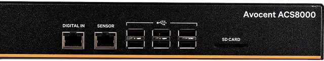 Alt view image 5 of 8 - Avocent ACS8008SAC-400 Acs Advanced Console Server - Console Server - 8 Ports - Gige, Rs-232 - 1U