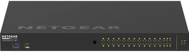 Alt view image 8 of 11 - NETGEAR 24x1G PoE+ 480W 2x1G and 4xSFP+ Managed Switch | AV Line M4250-26G4XF-PoE+, GSM4230PX