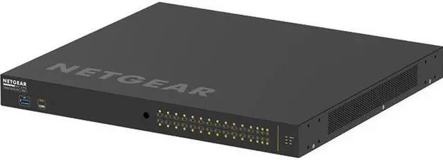 Alt view image 9 of 11 - NETGEAR 24x1G PoE+ 480W 2x1G and 4xSFP+ Managed Switch | AV Line M4250-26G4XF-PoE+, GSM4230PX