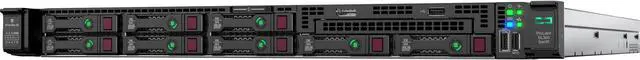 Alt view image 2 of 8 - HPE ProLiant DL360 Gen10 Rack Server with One Intel Xeon 6226R Processor, 32 GB Memory, 10Gb 2-port FLR-T BCM57416 Adapter, 8 Small Form Factor Drive Bays and One 800w Power Supply