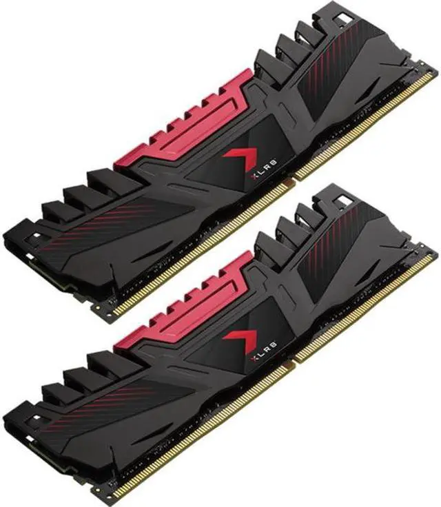 Alt view image 19 of 20 - PNY XLR8 16GB (2 x 8GB) DDR4 3200 (PC4-25600) CL16 288-Pin SDRAM Desktop Memory Model MD16GK2D4320016AXR