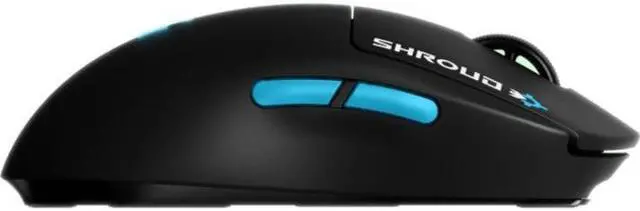 Alt view image 4 of 11 - Logitech 910-005974 Pro Shroud Lightspeed Wireless Gaming Mouse