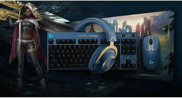 Alt view image 4 of 20 - Logitech G Pro League of Legends Lightspeed Pro Wireless Gaming Mouse (910-006449)