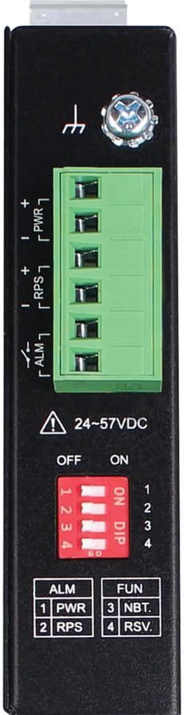 Alt view image 7 of 11 - Tripp Lite Gigabit Ethernet PoE Injector Industrial 90W PoE++ 1-Port NPOEI90W1G